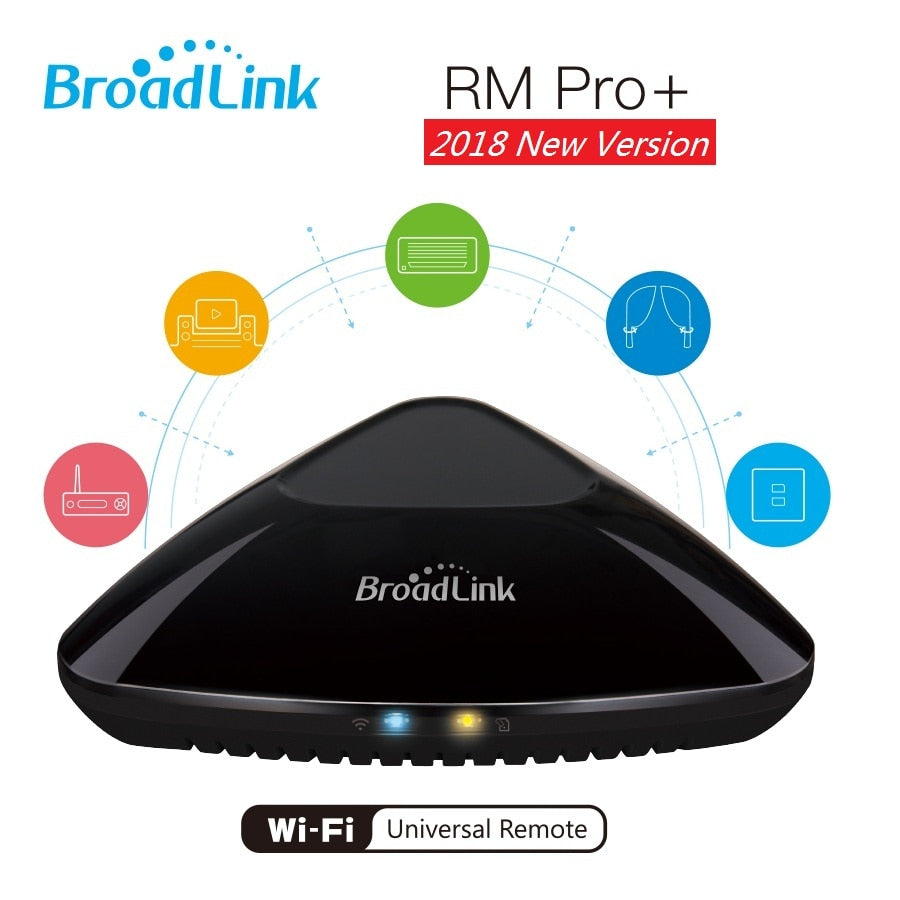 Broadlink RM Pro+,Smart home Automation WIFI+IR+RF Universal Intelligent remote control switch for iphone IOS ipad Android