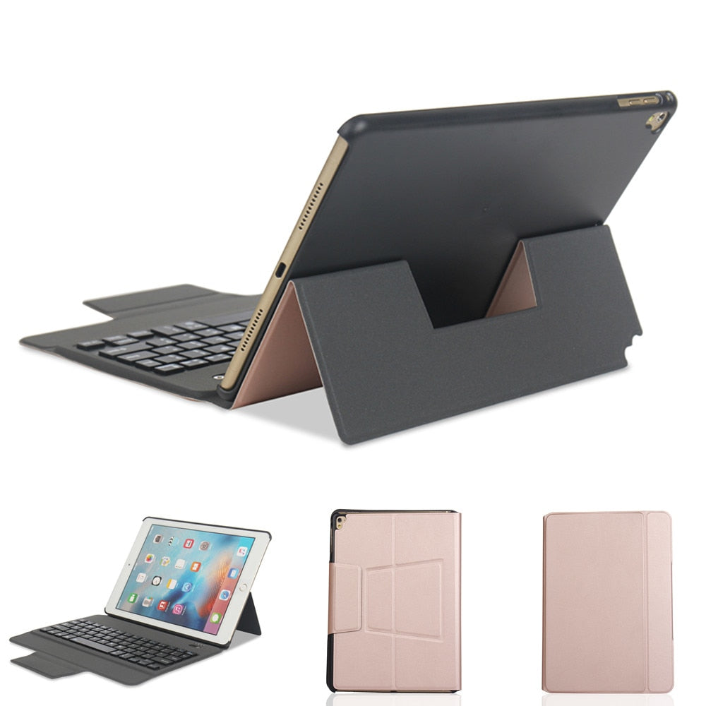 Ultra thin Bluetooth Keyboard Kickstand Case For iPad Air Air 2 iPad Pro 9.7"New iPad 2017 2018 iPad 234 Mini 1 2 3 4