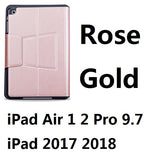 Ultra thin Bluetooth Keyboard Kickstand Case For iPad Air Air 2 iPad Pro 9.7"New iPad 2017 2018 iPad 234 Mini 1 2 3 4