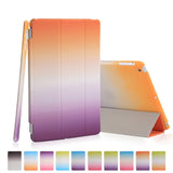 For Apple iPad Air 2 Air2 Retina Smart Case Cover Rainbow Tablet Pu Leather Cases For ipad air 2 ipad 6 For ipad 5th generation