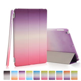For Apple iPad Air 2 Air2 Retina Smart Case Cover Rainbow Tablet Pu Leather Cases For ipad air 2 ipad 6 For ipad 5th generation