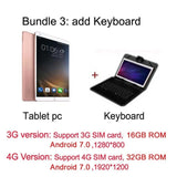 4G tablet android 9.7 inch phone call tablet 10 inch tablets GPS wifi kids tablet pc 10