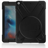 Heavy Duty For iPad 6 iPad Air 2 Shockproof Armor Case Silicon + PC Kickstand Funda For iPad Air 2 iPad 6 Cover Stand Anti-Drop